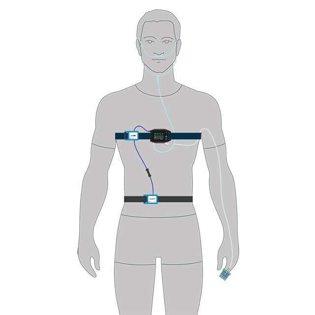 SOMNOtouch™ RESP (RIP) - Polygraphie-System
