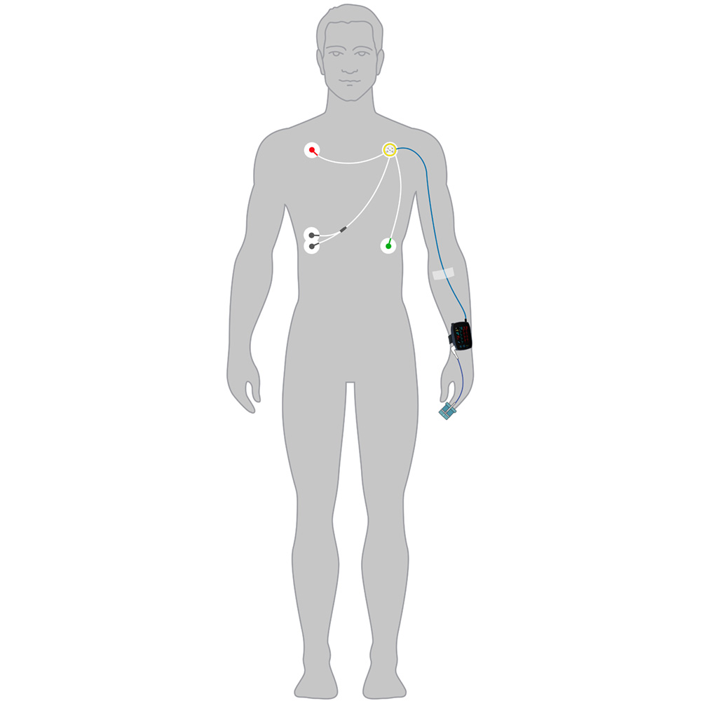 SOMNOtouch™  NIBP inkl. EKG/IC-EMG Sensor